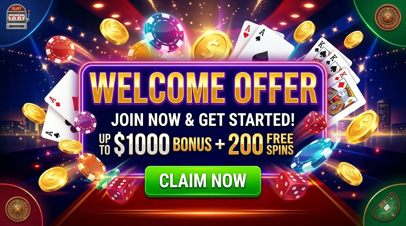 Willkommensangebot bei Players palace casino
